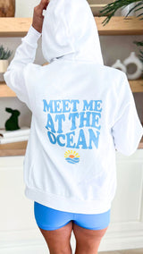Meet Me At the Ocean Full-Zip Hoodie