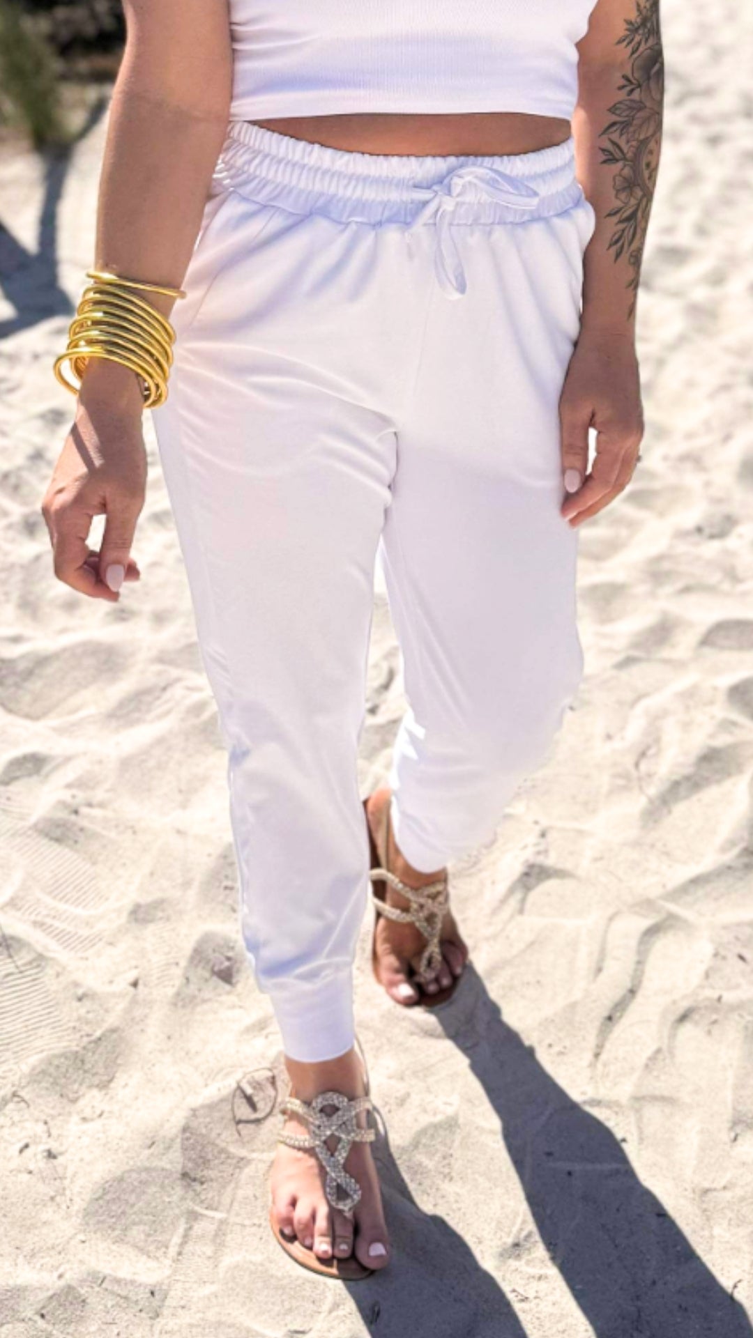 White Sands Everyday Joggers by Salty Wave - Final Sale