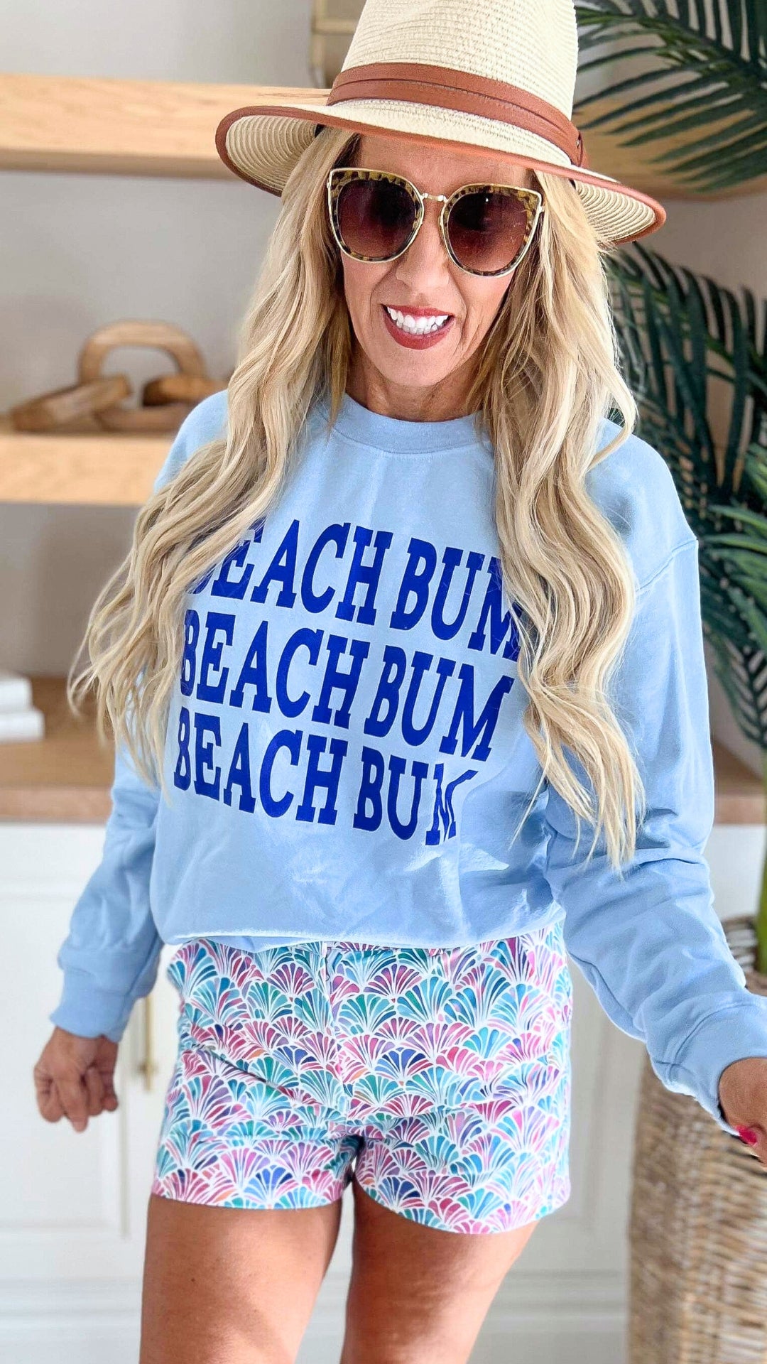 Beach Bum Sweatshirt** - Final Sale