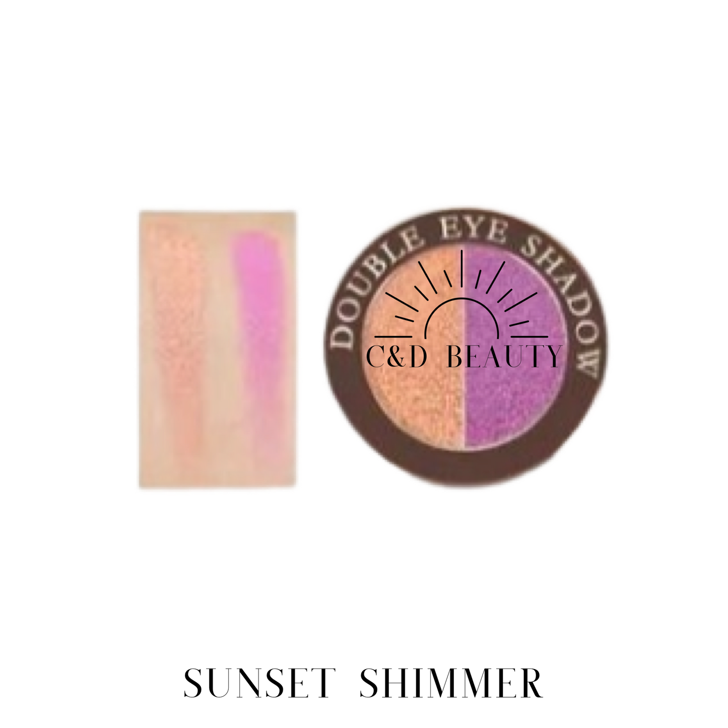 Coastal Glow Double Eye Shadows - C & D Beauty *30A SEPT PREORDER