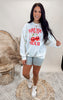 I Love You Cherry Much Graphic Crewneck Sweatshirt | FINAL SALE
