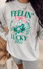 Feeling Lucky Graphic Crewneck Sweatshirt | FINAL SALE
