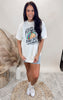 Im All About Fitness.. Fitness Taco in my Mouth Garment Dyed Graphic T-shirt - Final Sale