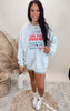 Its Either Serial Killer Documentaries or Holiday Movies Graphic Crewneck Sweatshirt