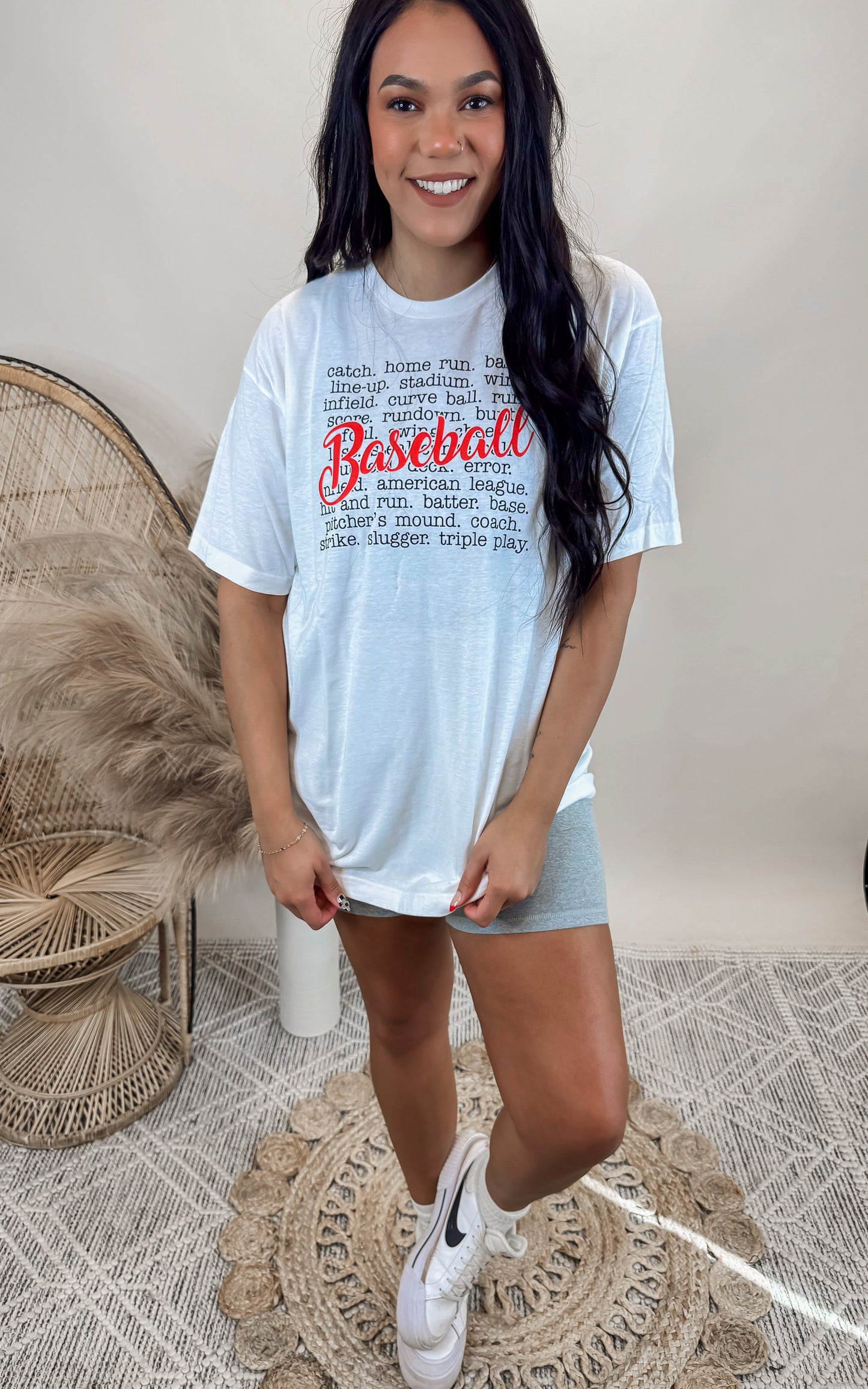 All Things Baseball Graphic T-shirt**