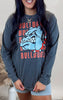 Bulldogs Garment Dyed Long Sleeve Graphic Top