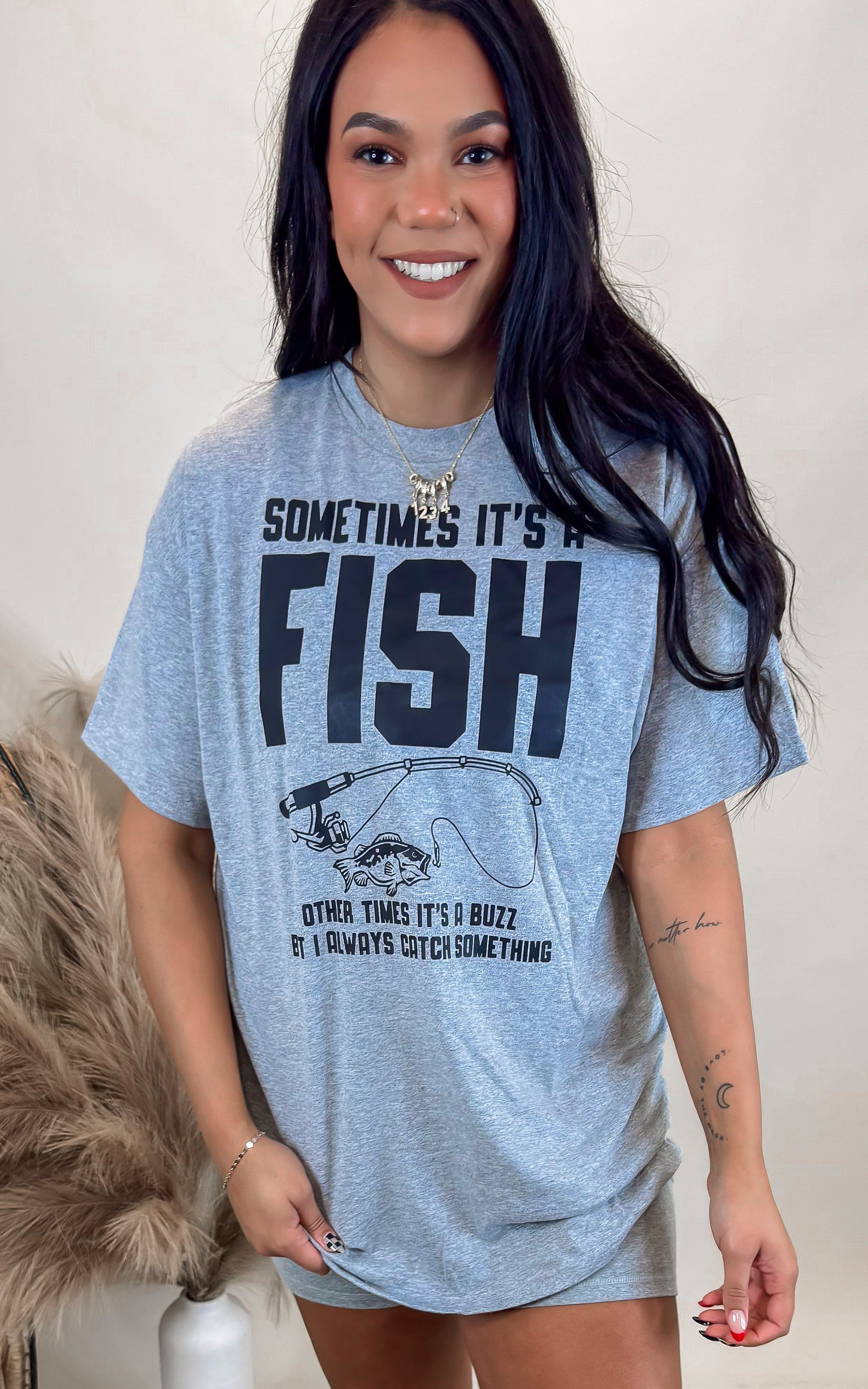 Sometimes Its a Fish .... Graphic T-shirt
