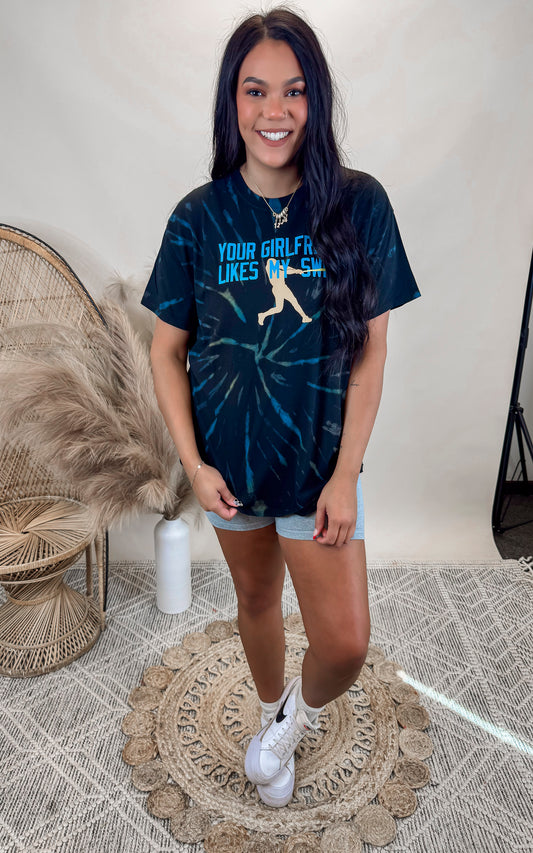 Your Girlfriend Likes My Swing Graphic T-shirt