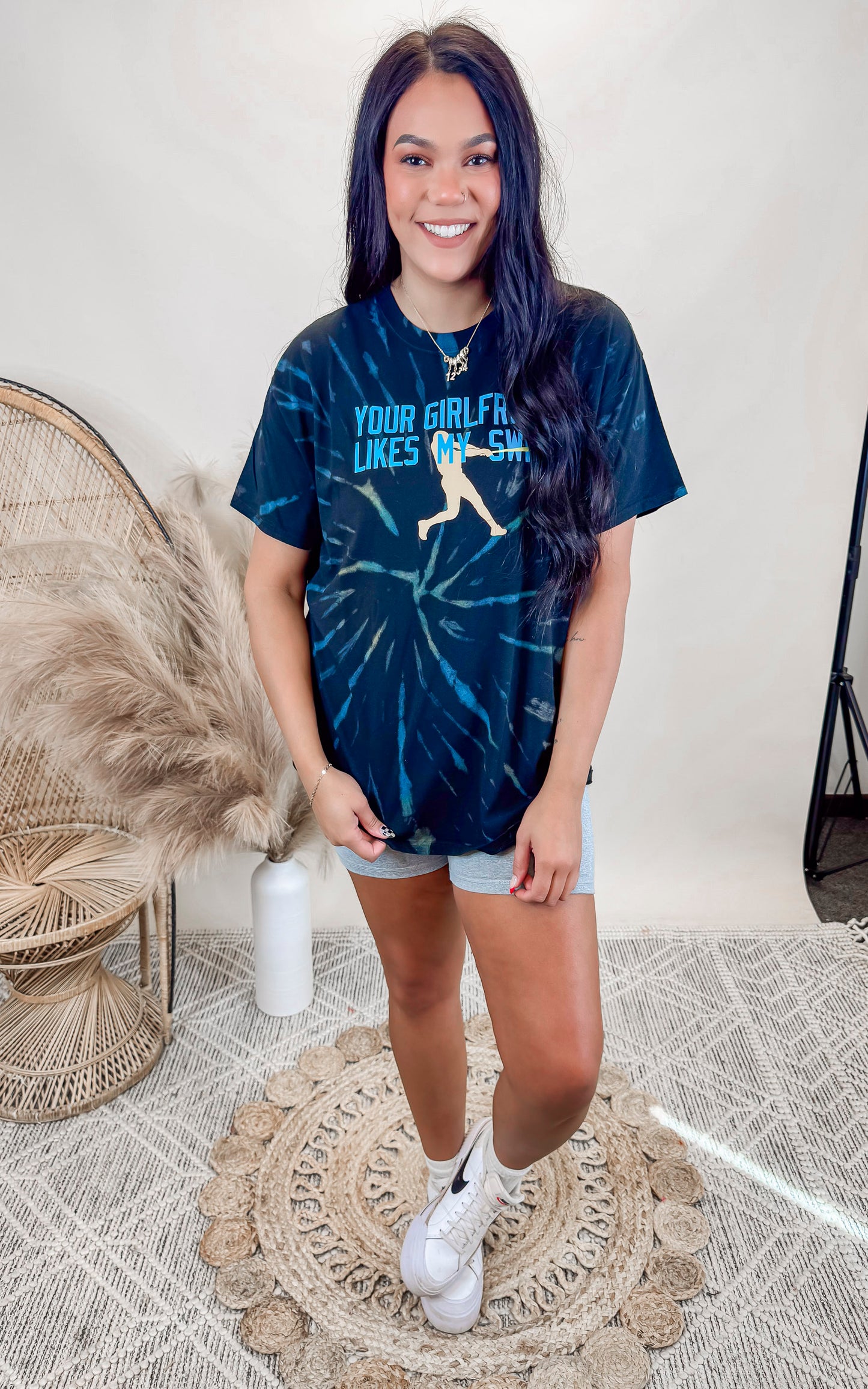 Your Girlfriend Likes My Swing Graphic T-shirt