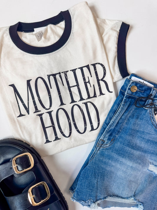 MOTHERHOOD Ringer Graphic T-shirt