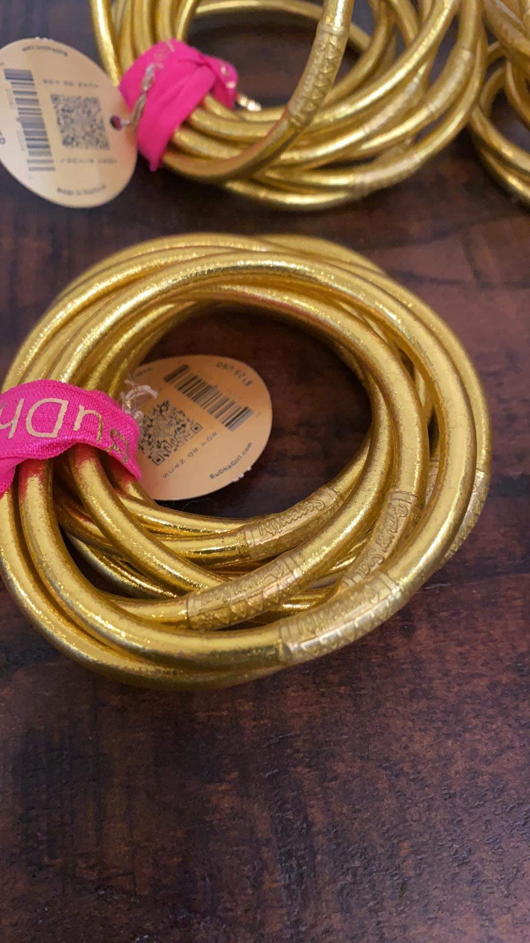 The Original BuDha Girl Bracelets- Gold**