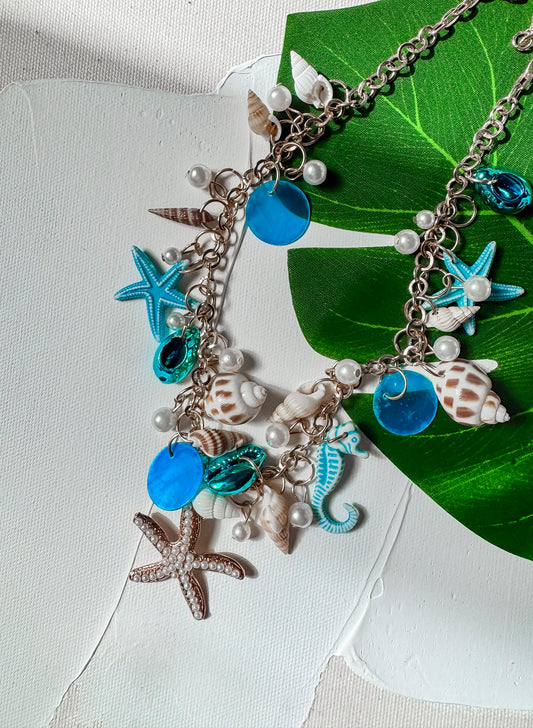Ocean Breeze Charm Necklace