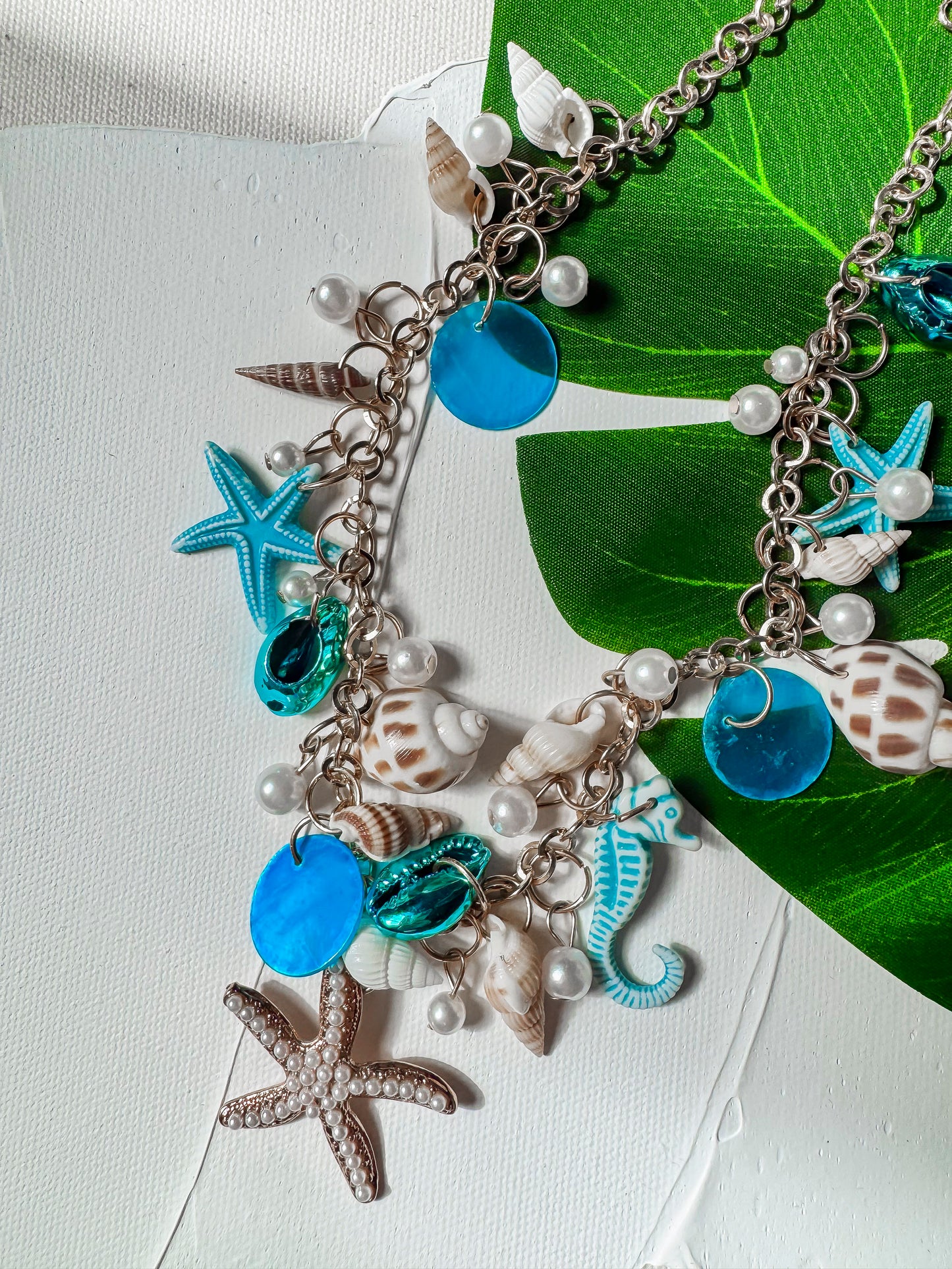 Ocean Breeze Charm Necklace
