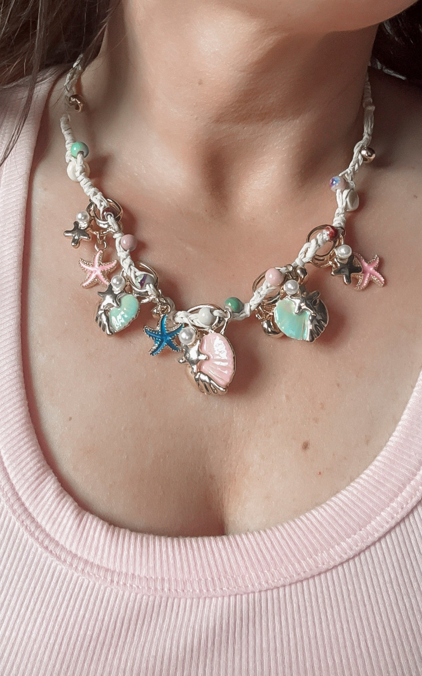 Sea Life Multi Charm Necklace