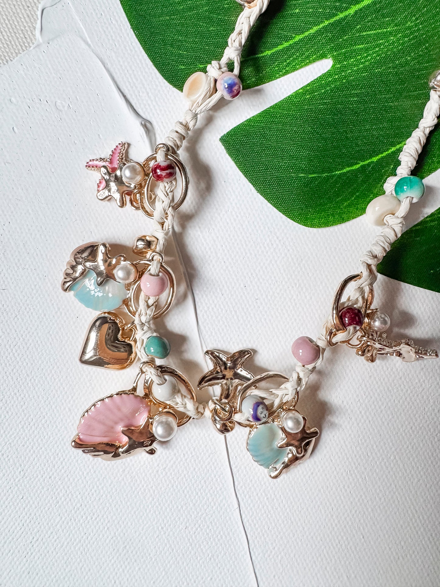 Sea Life Multi Charm Necklace