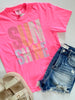 Sunshine Color Pop Garment Graphic T-shirt