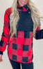 Buffalo Plaid Check Long Sleeve Top* - Final Sale
