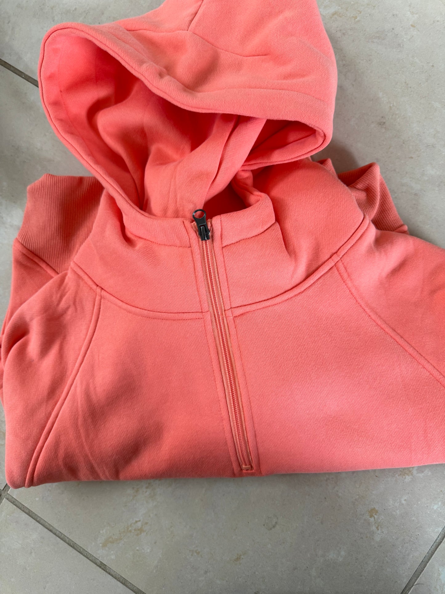 The Ava Everyday Coral Hoodie by Salty Wave** - Final Sale
