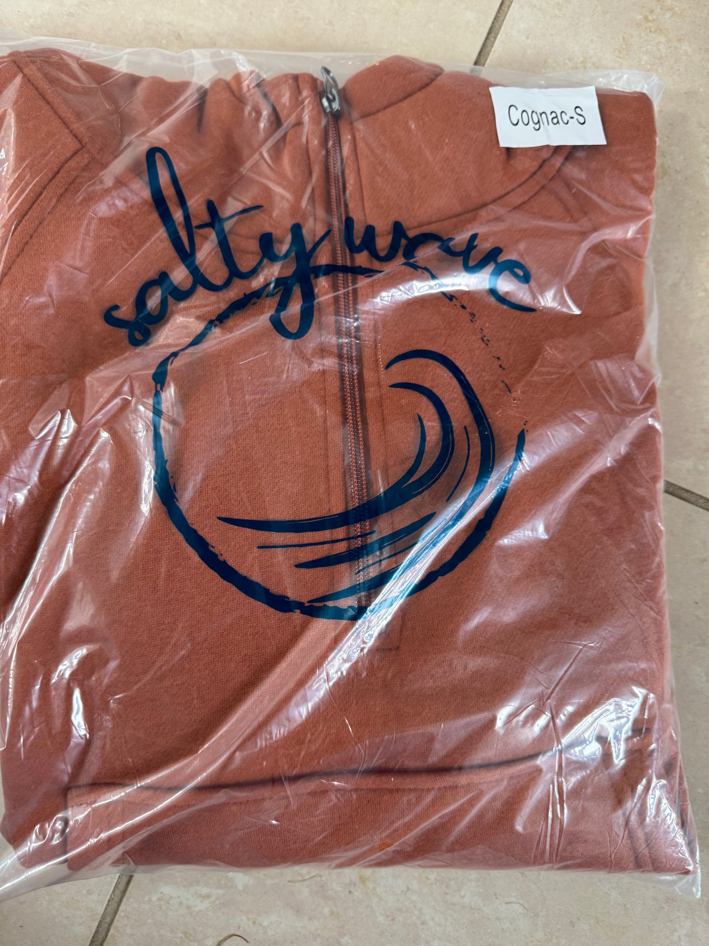 The Ava Everyday Cognac Hoodie by Salty Wave -FINAL SALE