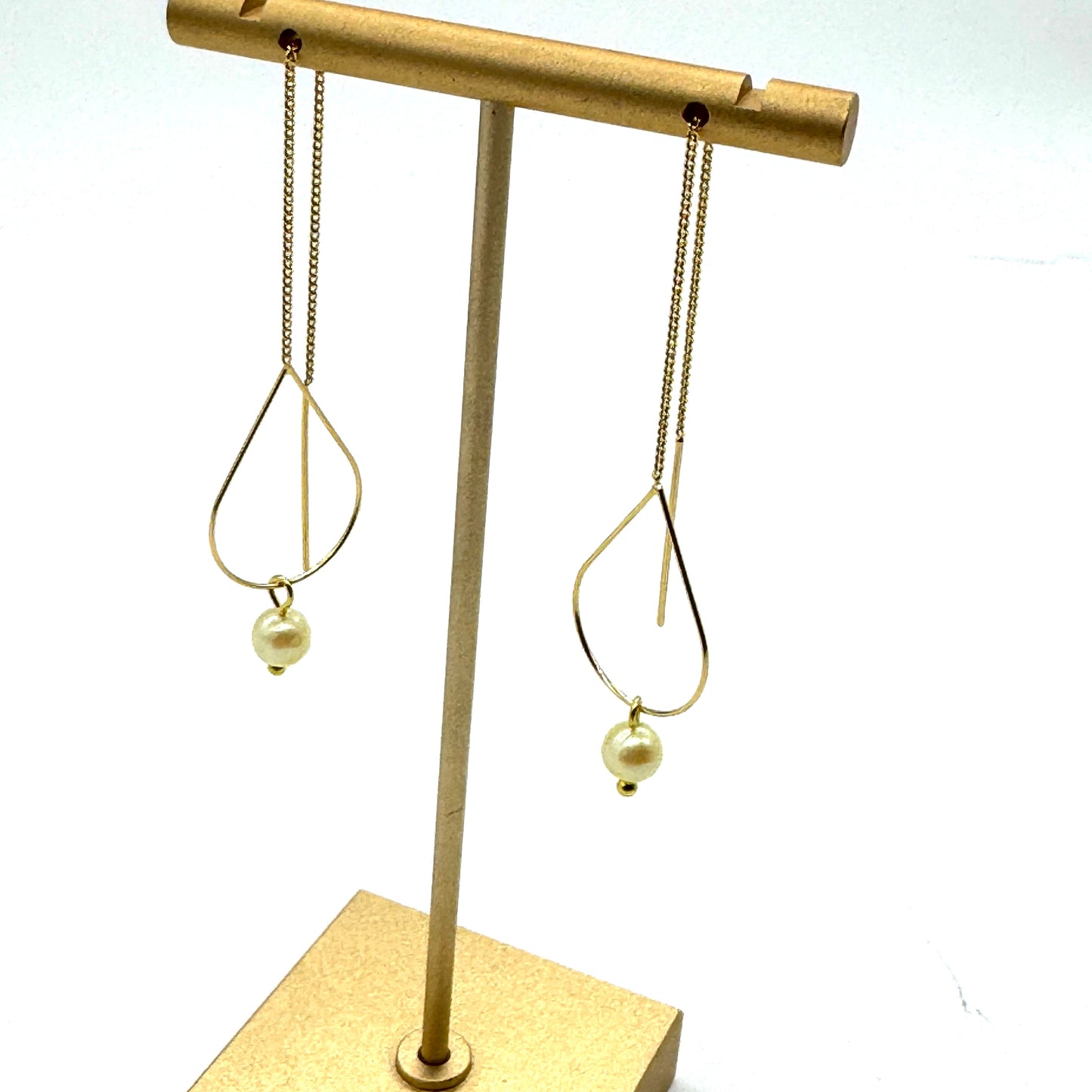 Pearl Tears Threader earrings PREORDER