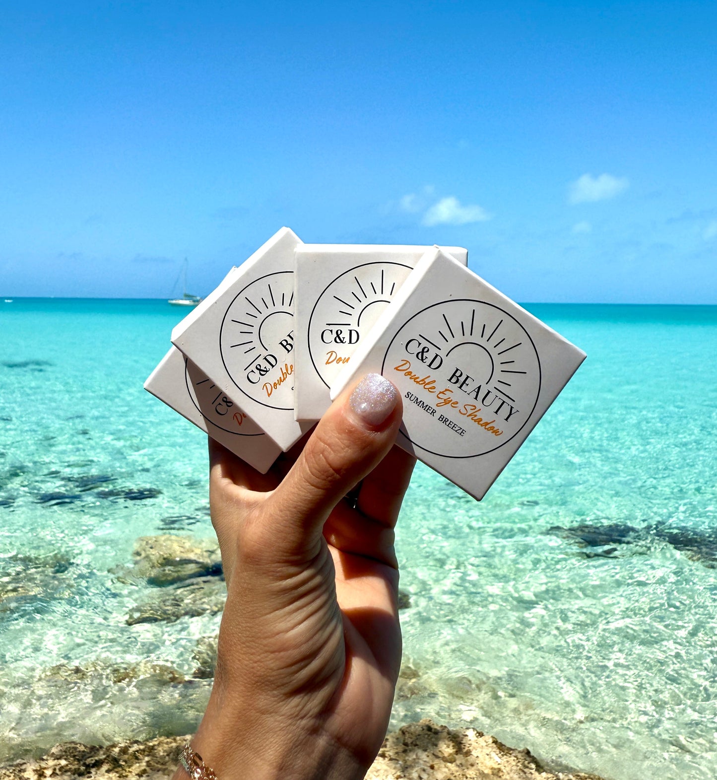 Coastal Glow Double Eye Shadows - C & D Beauty *30A SEPT PREORDER
