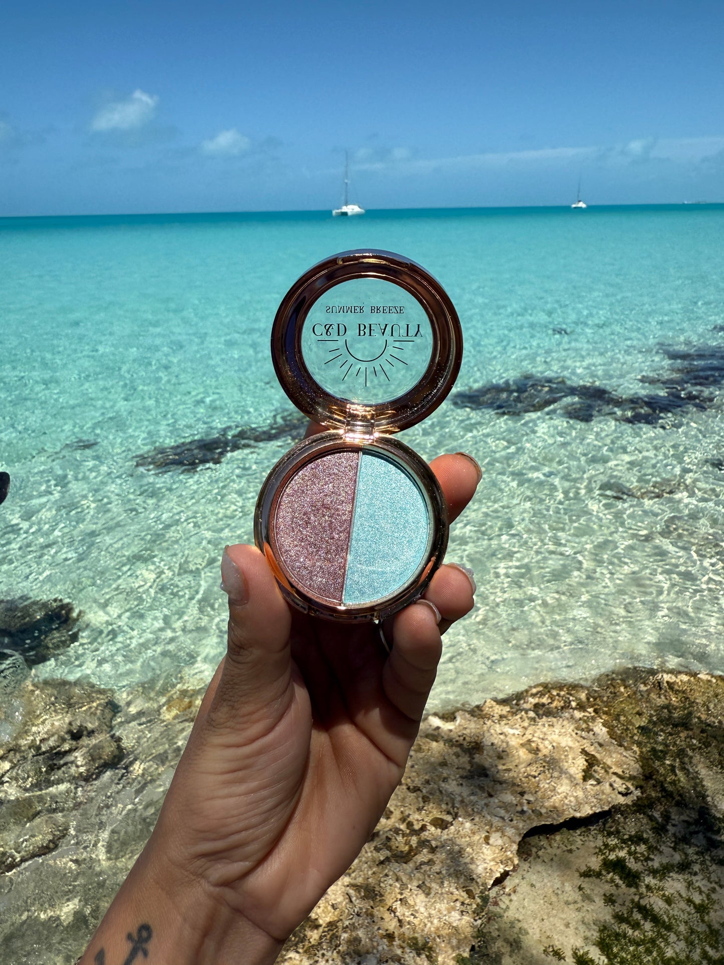Coastal Glow Double Eye Shadows - C & D Beauty *30A SEPT PREORDER