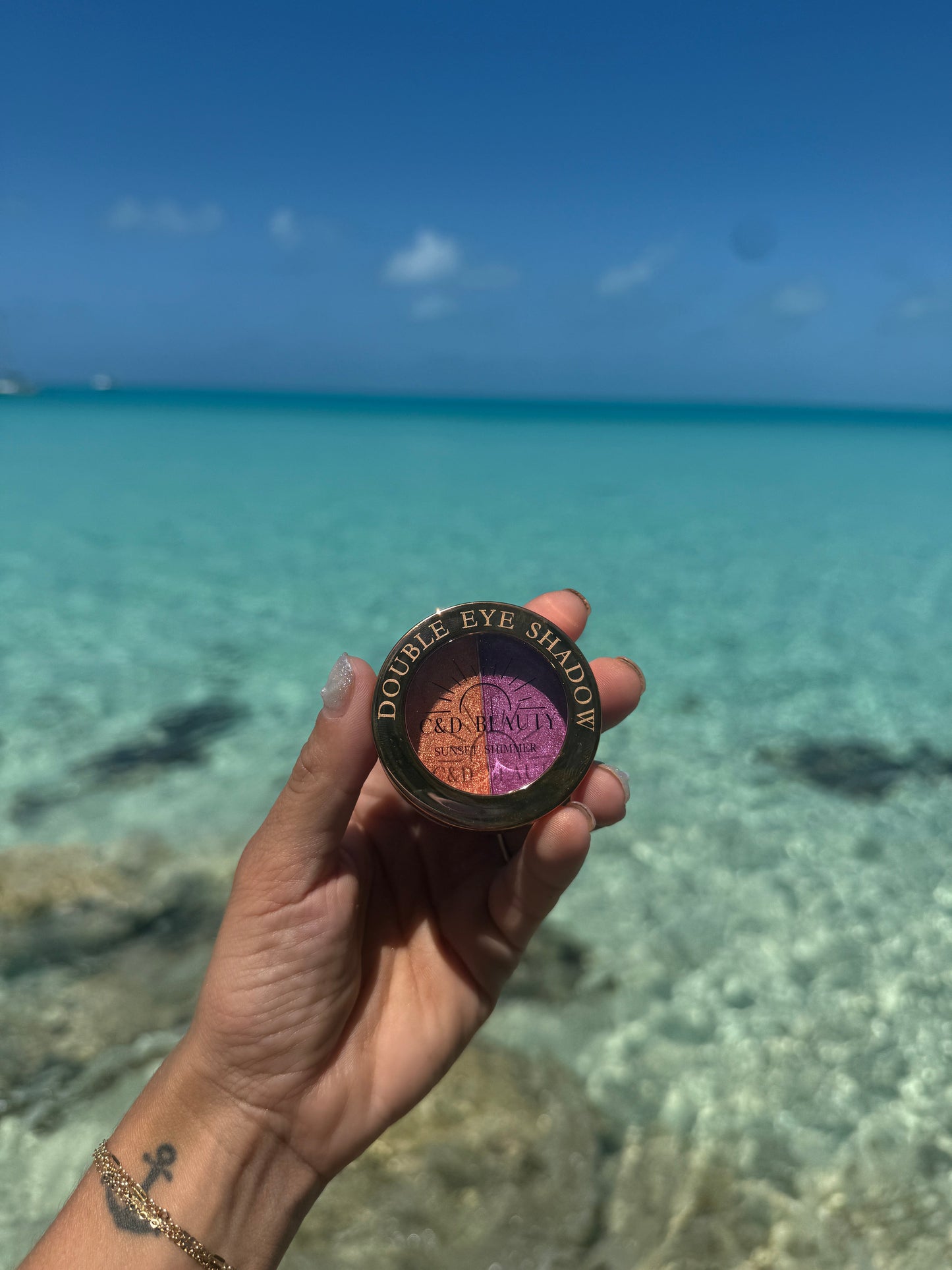 Coastal Glow Double Eye Shadows - C & D Beauty *30A SEPT PREORDER