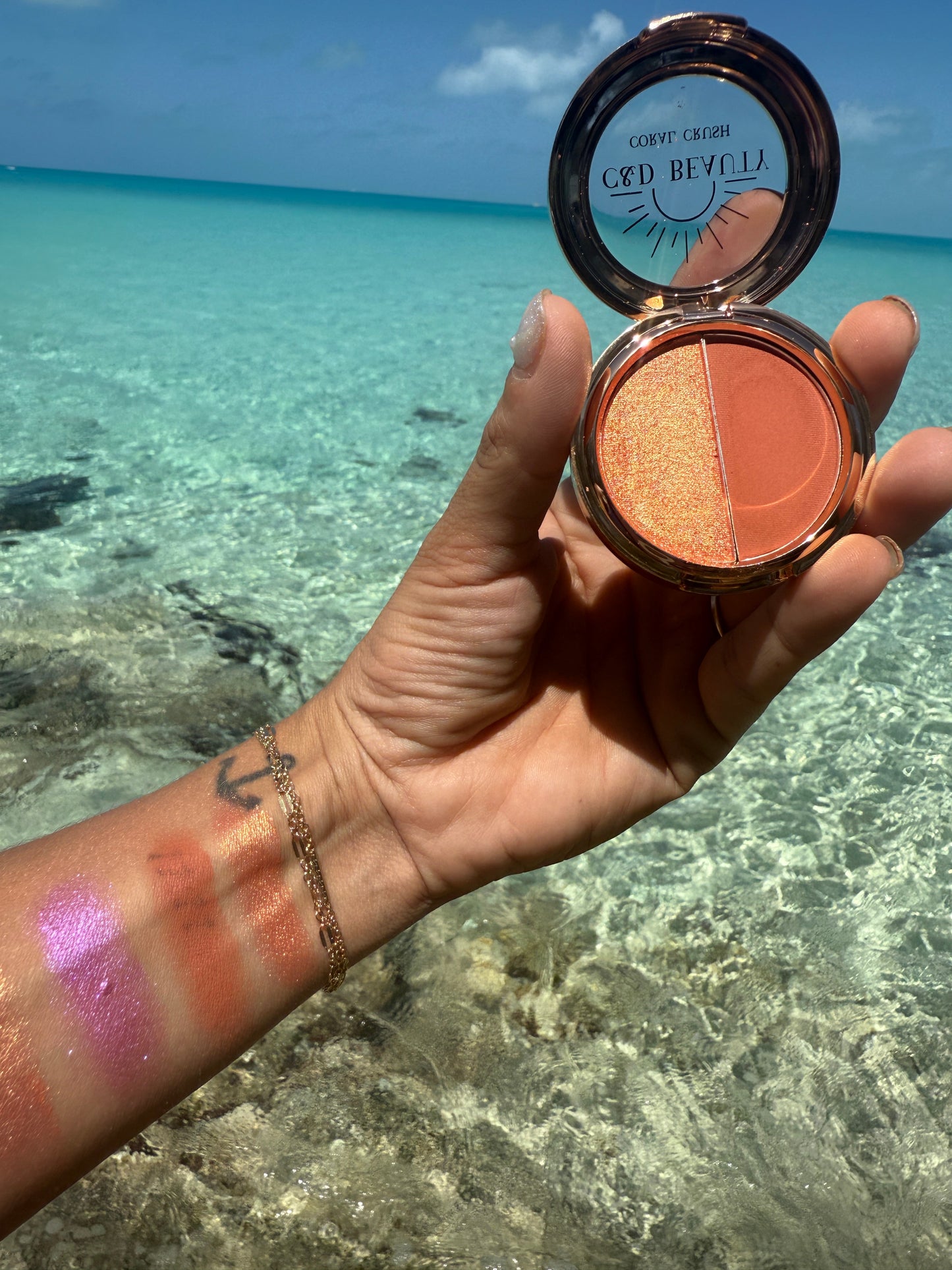 Coastal Glow Double Eye Shadows - C & D Beauty *30A SEPT PREORDER