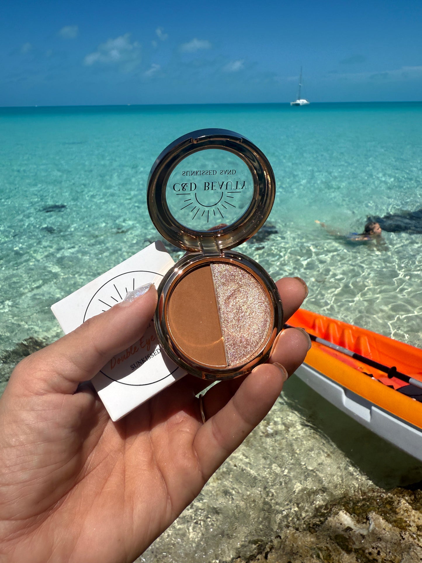 Coastal Glow Double Eye Shadows - C & D Beauty *30A SEPT PREORDER