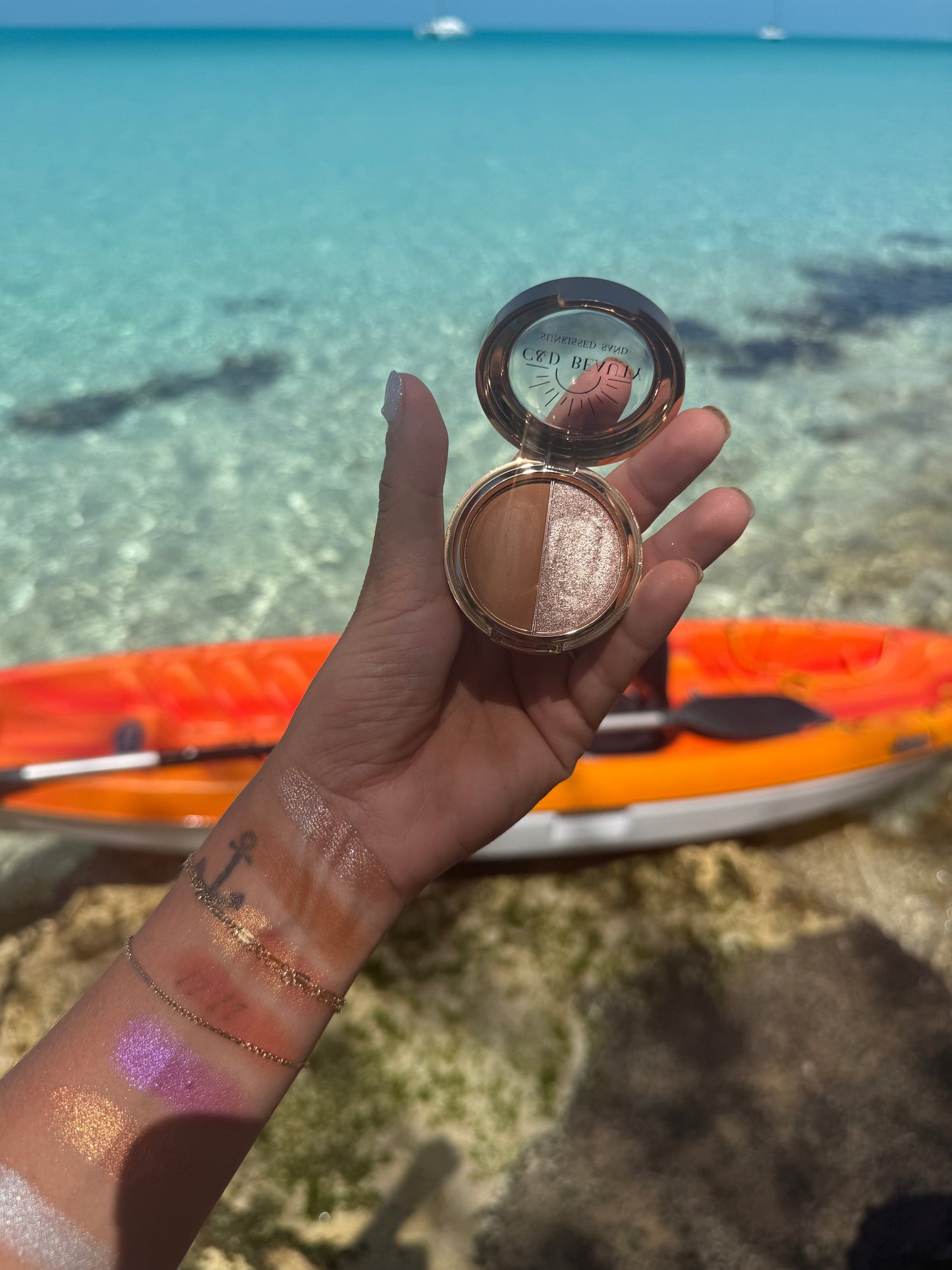 Coastal Glow Double Eye Shadows - C & D Beauty *30A SEPT PREORDER