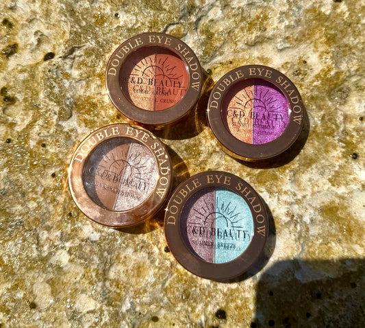 Coastal Glow Double Eye Shadows - C & D Beauty *30A SEPT PREORDER