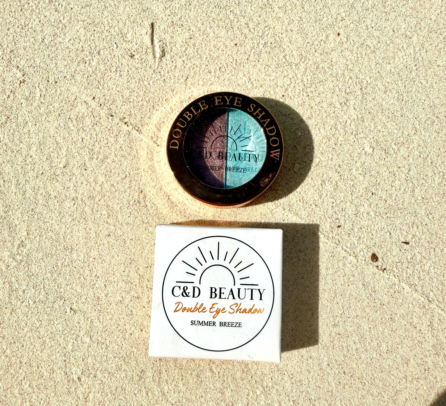 Coastal Glow Double Eye Shadows - C & D Beauty *30A SEPT PREORDER