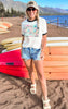 Summer Vibes Ringer Graphic T-shirt*