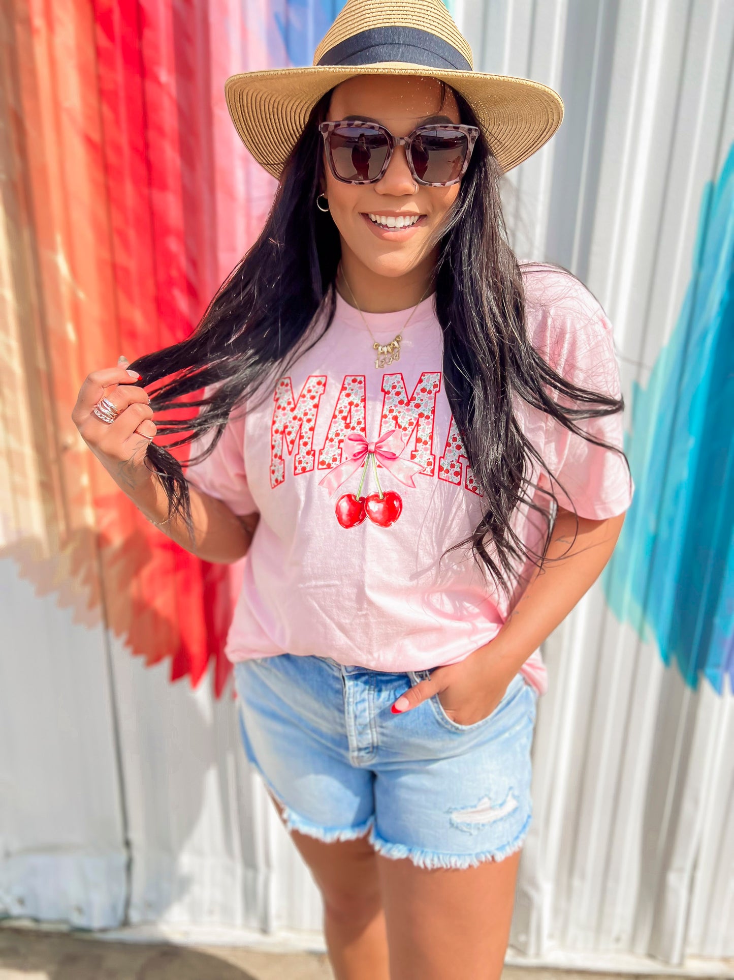 Cherry MAMA Graphic T-shirt - Final Sale