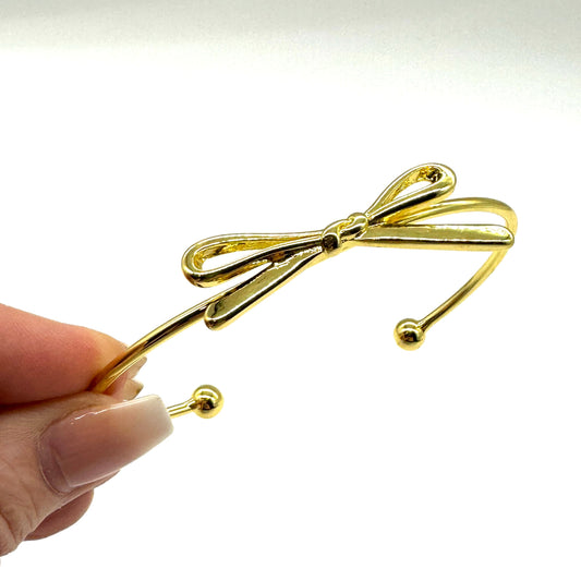 Wrapped Bow Cuff Bracelet PREORDER