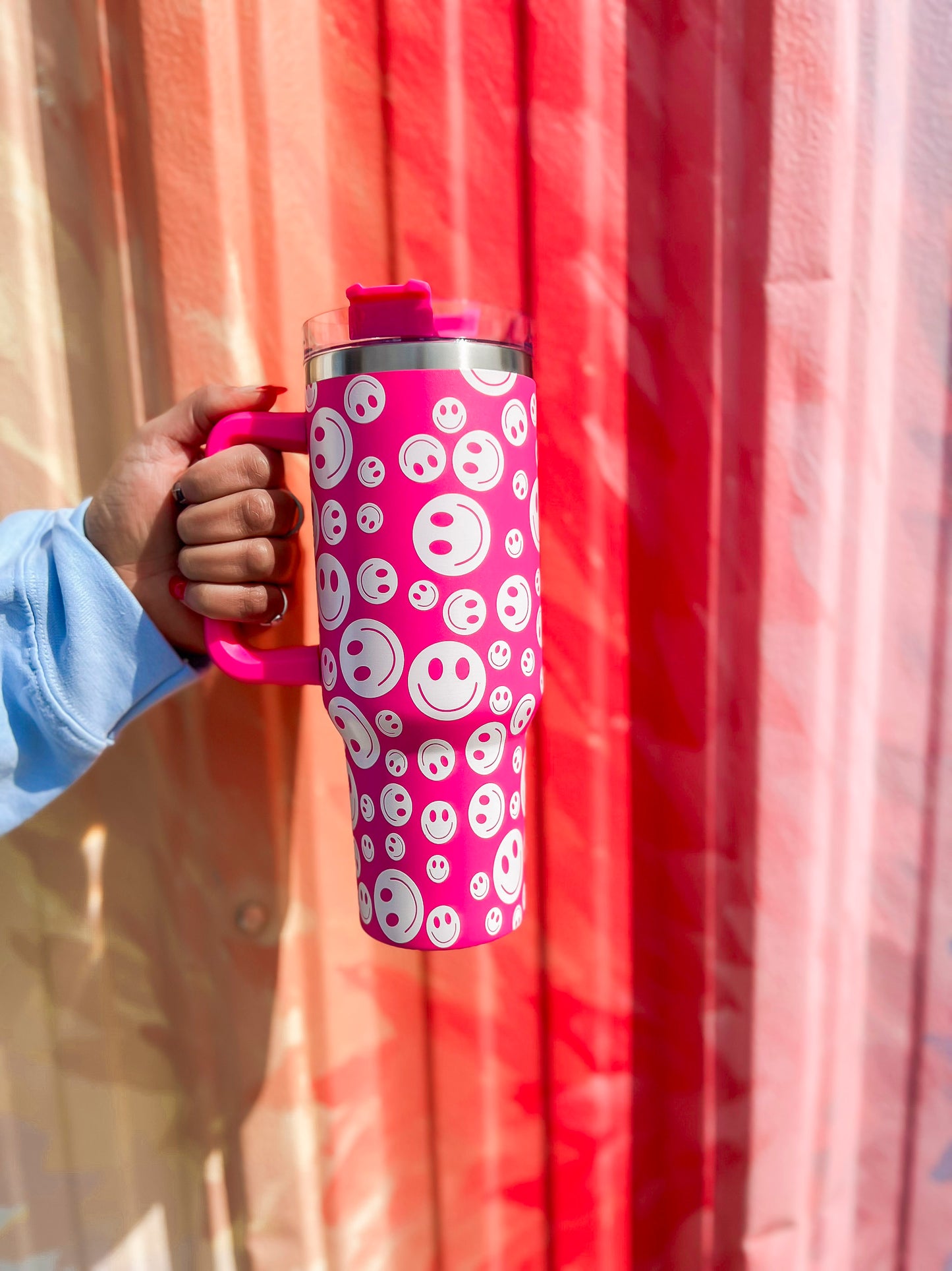 Happy Face 40oz Tumbler*