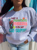 Just a Passenger Princess Graphic Crewneck Sweatshirt