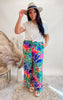 Make Waves Wide Leg Pull On Pants | FINAL SALE