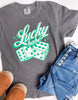 Lucky Babe Garment Dyed Graphic T-shirt  | FINAL SALE