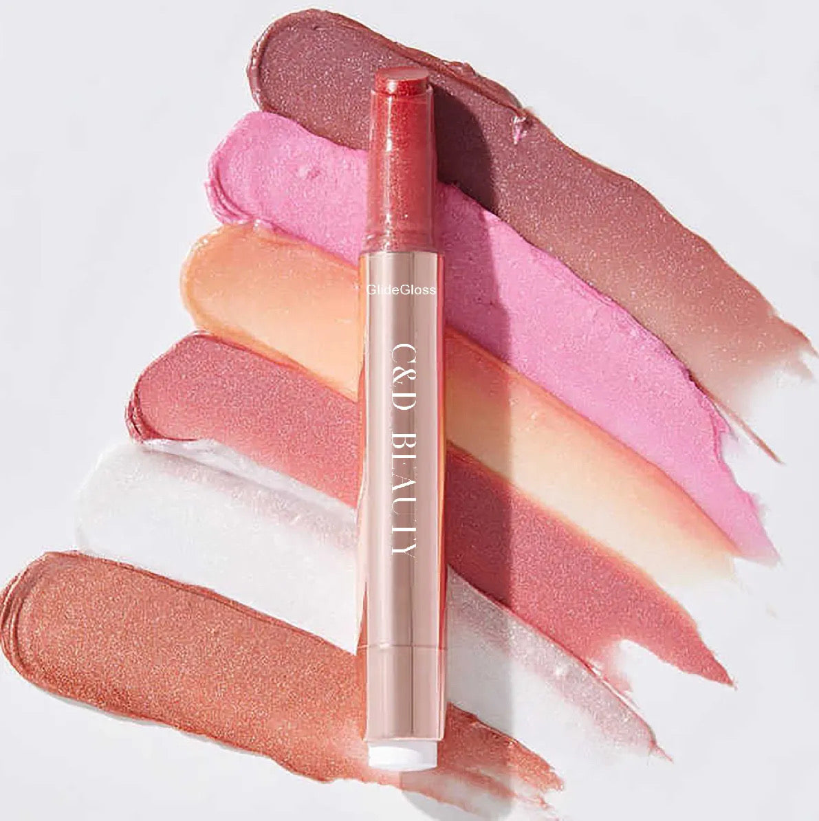 GlideGloss Shimmer Lip Balm - C & D