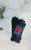 Symmetrical Plaidberry Gloves - Final Sale
