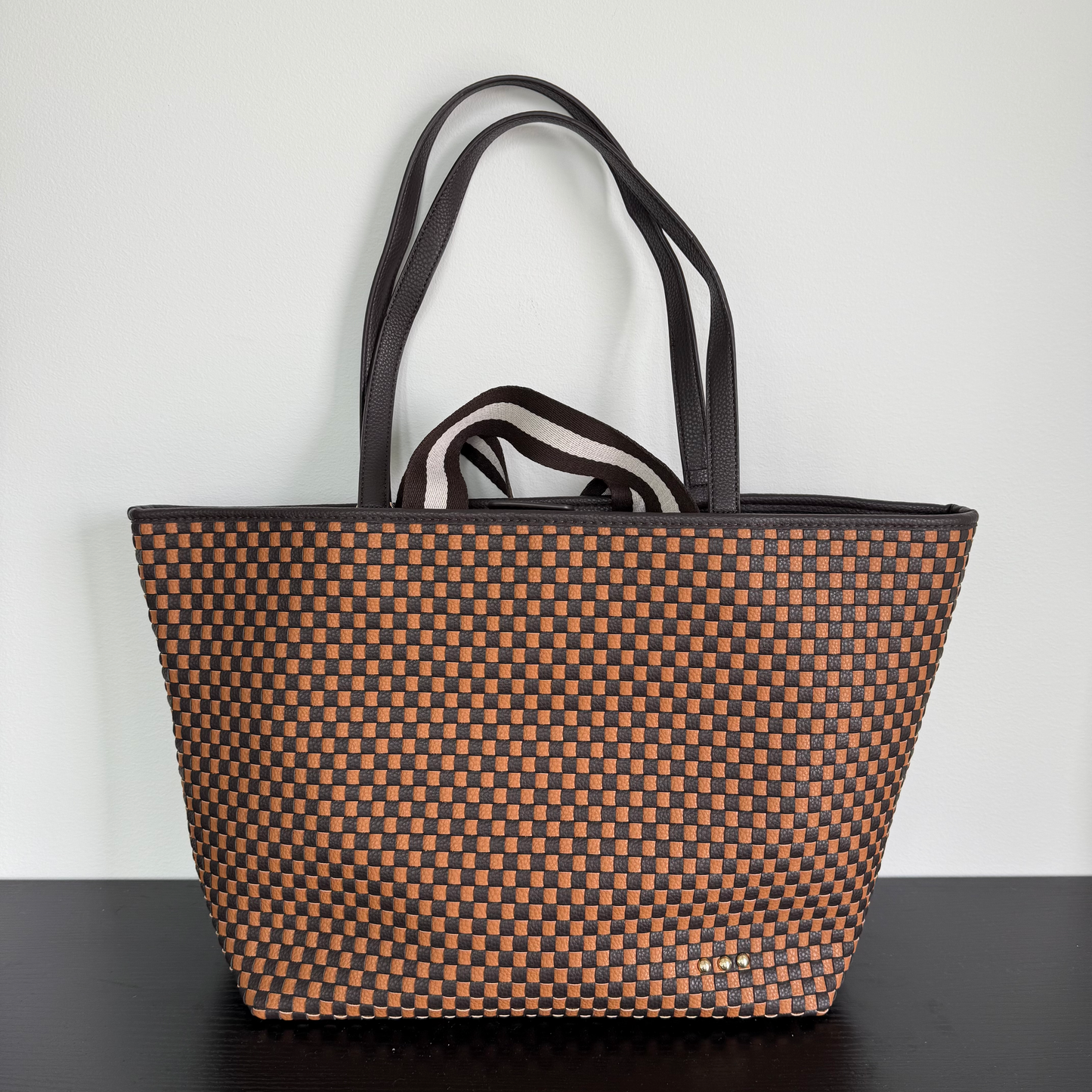 Woven Tiffany Organizer Tote Bag | PRETTY SIMPLE *30A SEPT PREORDER