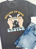 Rolling Up Some Easter Spirit Garment Dyed Graphic T-shirt