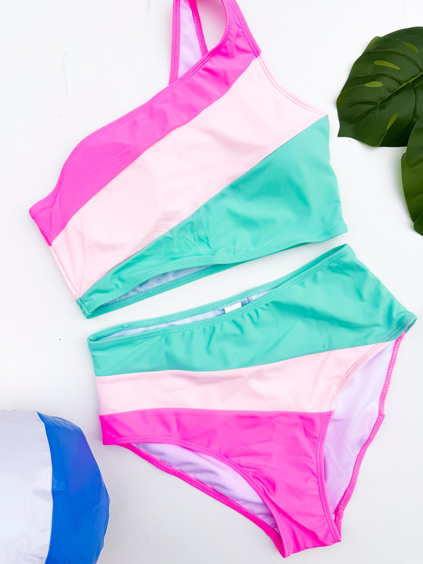 Tropical Twist Bikini Swimsuit | Salty Wave - Final Sale