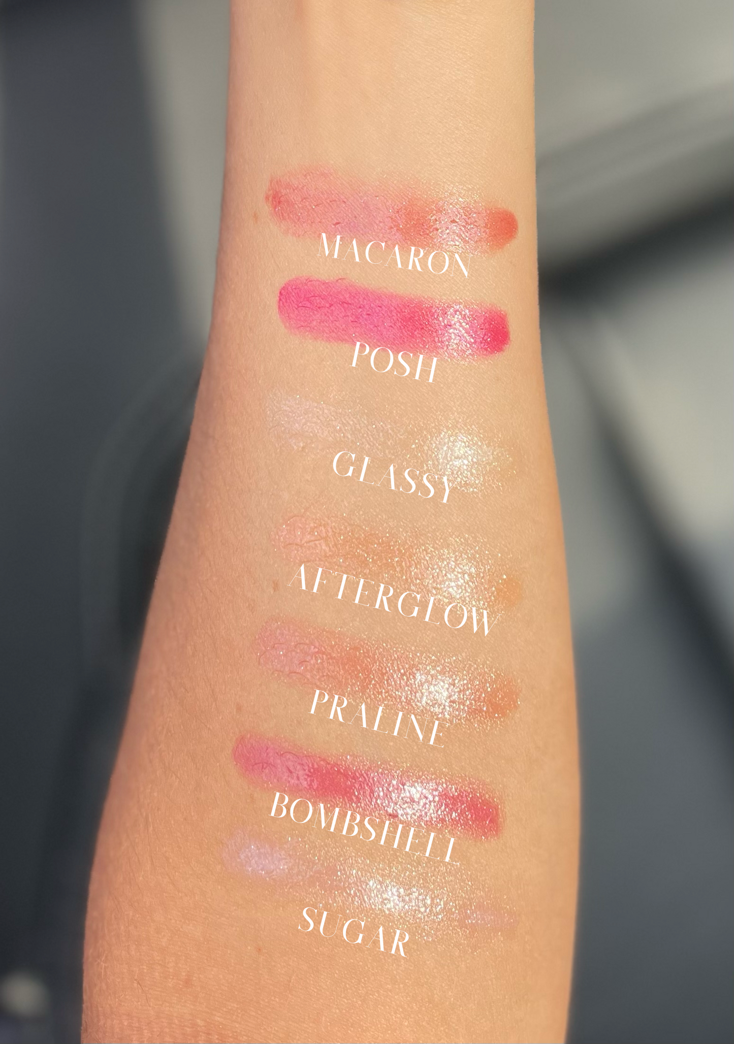 GlideGloss Shimmer Lip Balm - C & D