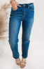 MICA | The Spruce Super High Back Straight Denim Jean**