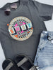Now Showing the Shit Show Garment Dyed Graphic T-shirt