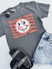 Baseball Vibes Garment Dyed Graphic T-shirt - Final Sale