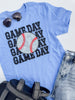Baseball Game Day Graphic T-shirt