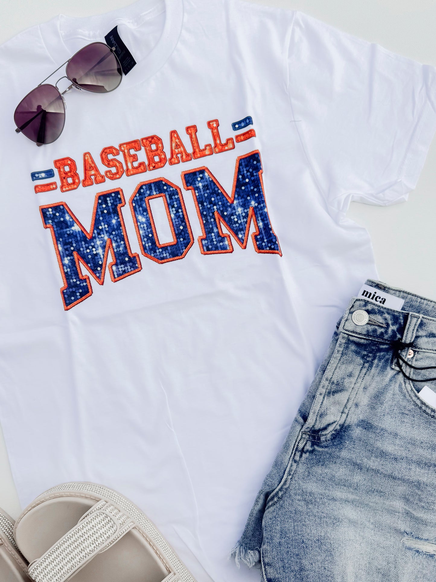 Future Baseball Mom Graphic T-shirt